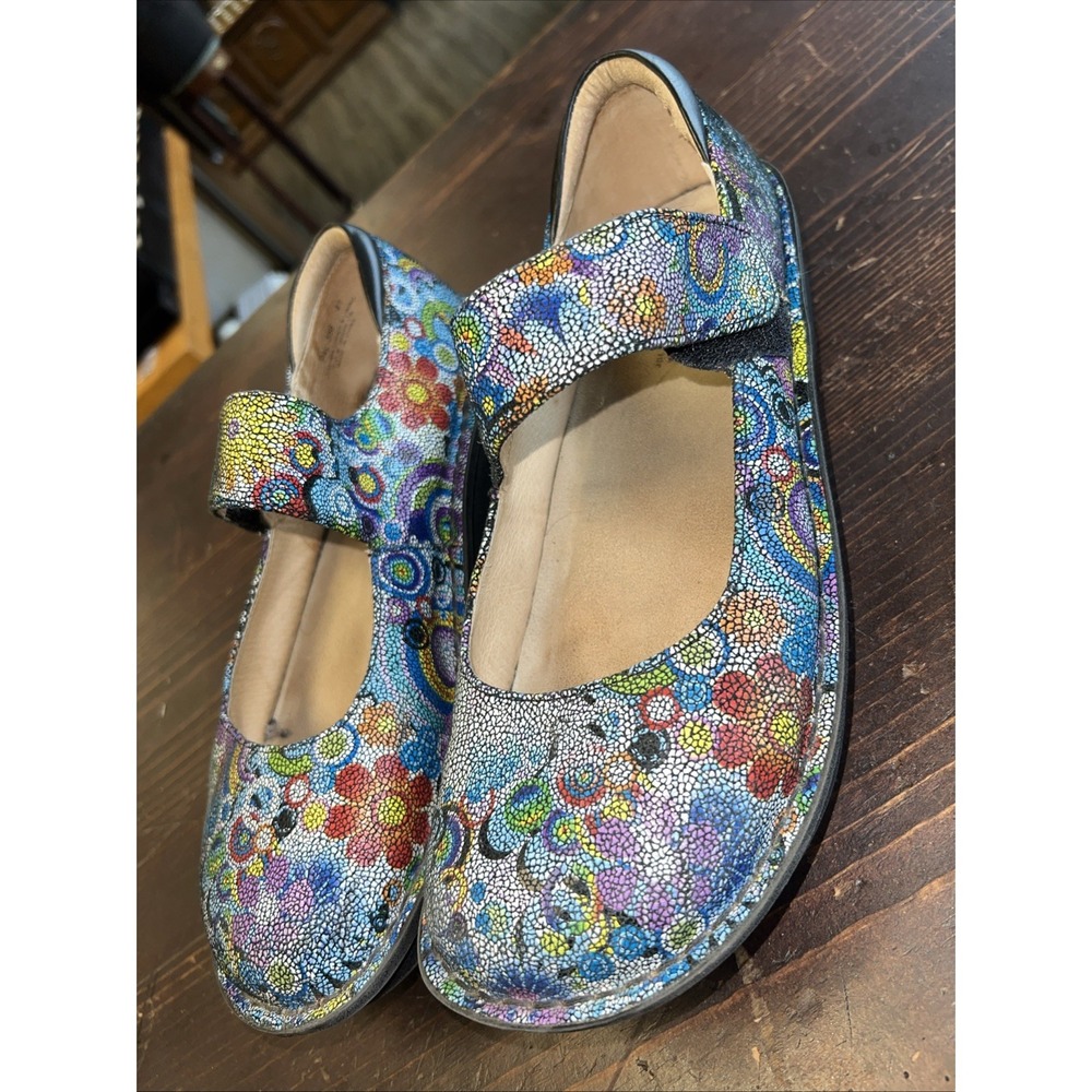 Alegria Women's Shoes Sz 41 / 10.5  Paloma Hippie Chic Dottie Peace PAL-356